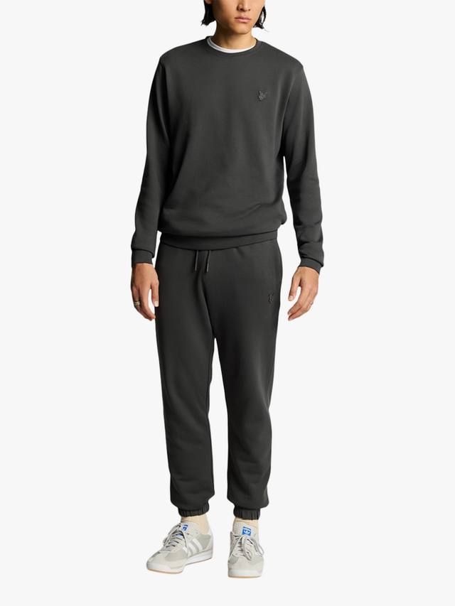 

Сверхтонкие хлопковые джоггеры Slim Fit Lyle & Scott, Gunmetal