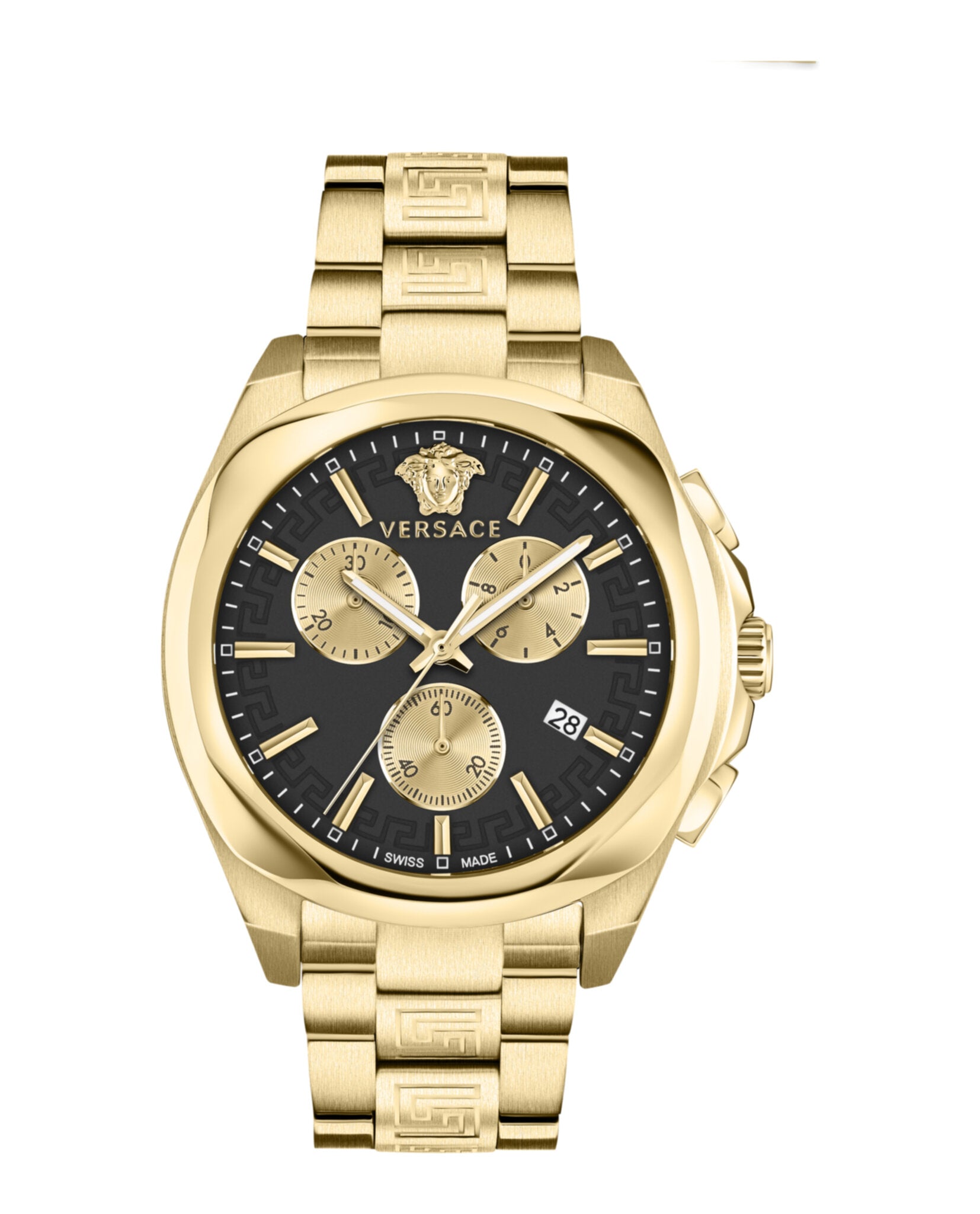 

Часы Medusa Chrono Versace, золотой/золотой/черный