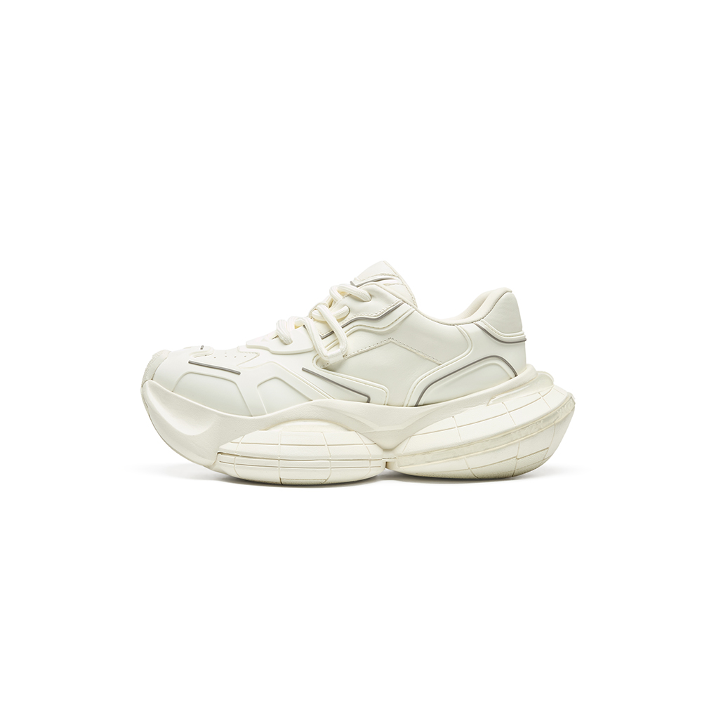 

XMZY Коллекция кроссовок Xingji Flying Disc устойчивые к истиранию низкие массивные унисекс аврора белый мужские, цвет Aurora White (Men's)