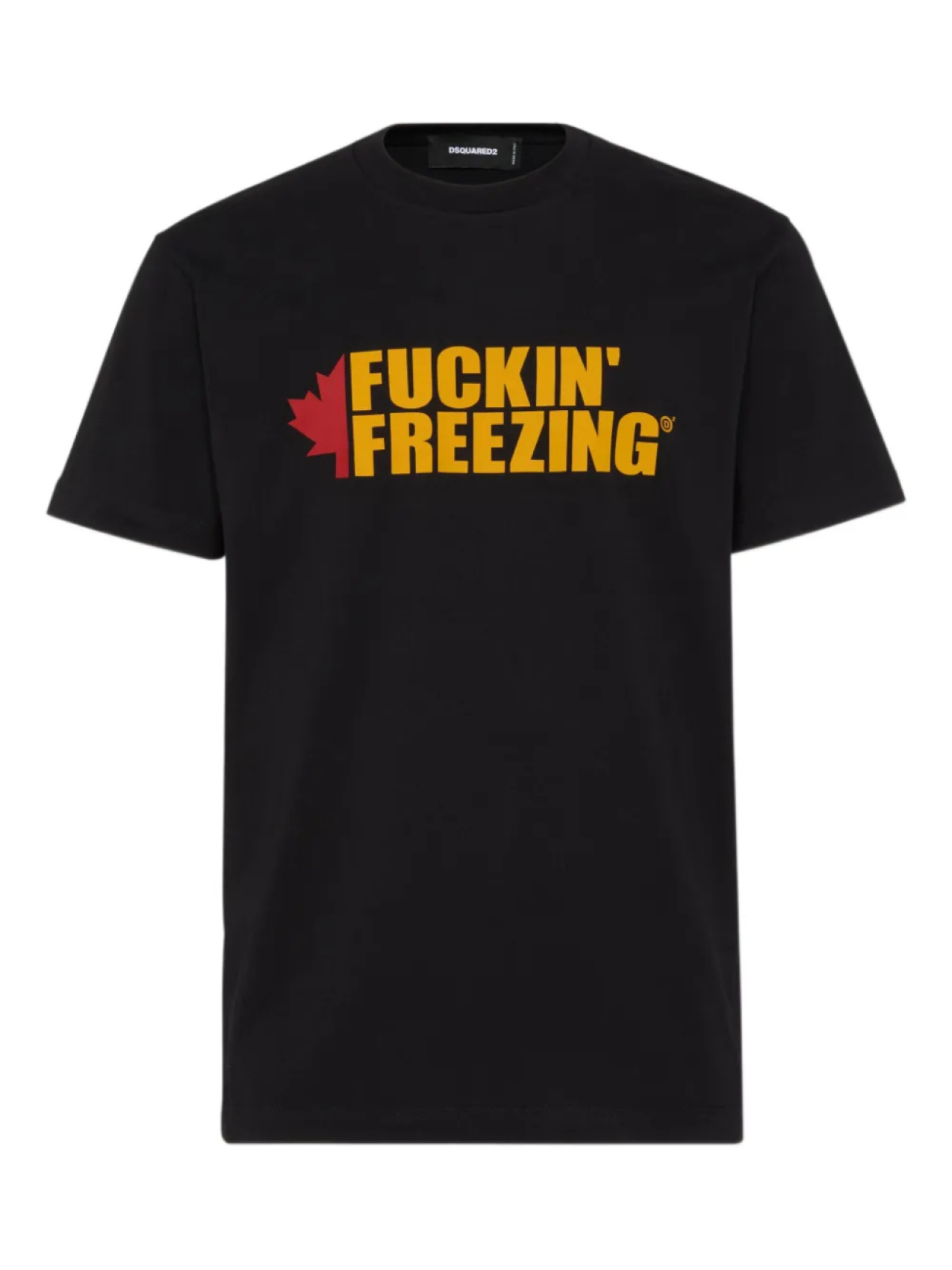 

DSQUARED2 футболка Cool Fit Slogan, черный