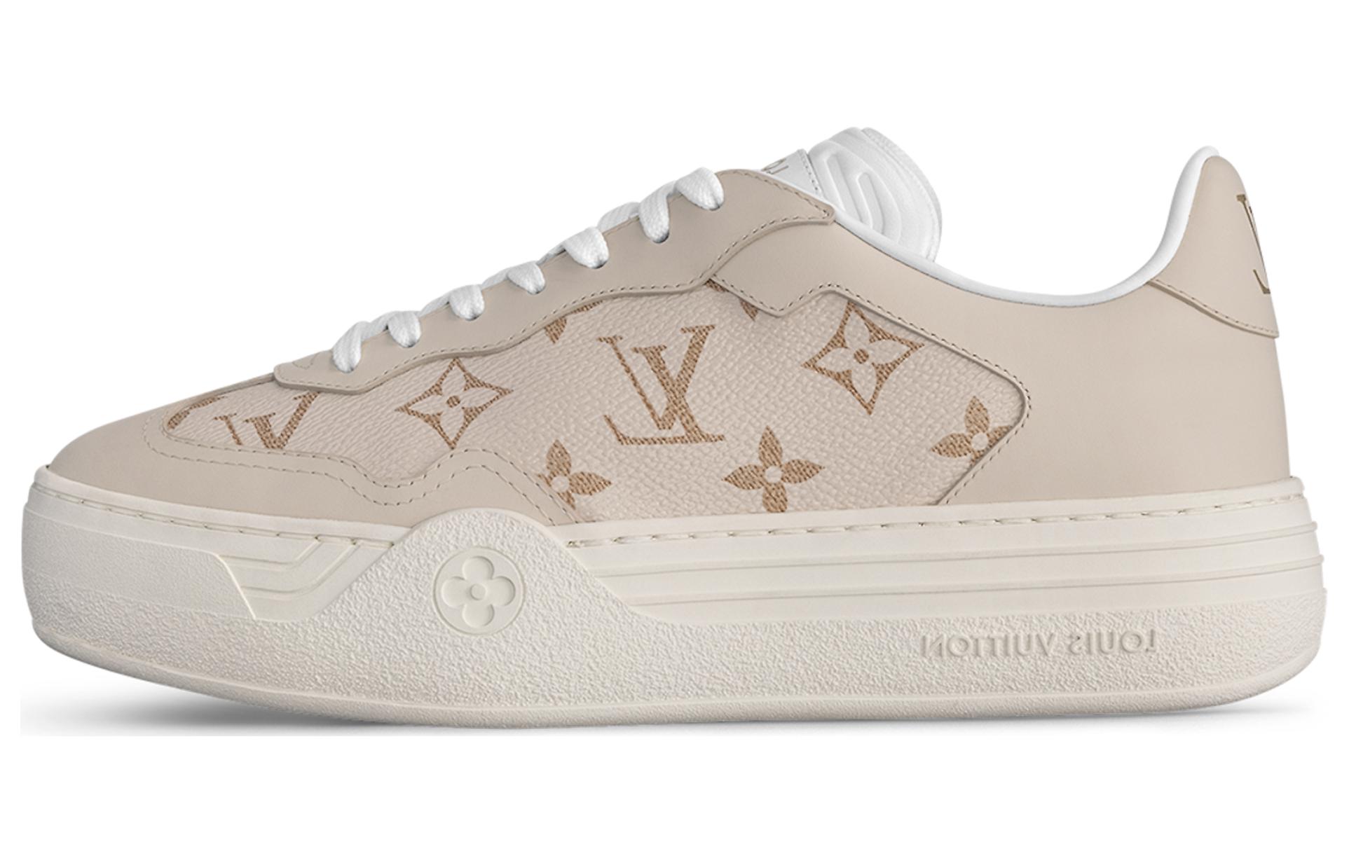 Женские скейтерские кеды Groovy Low Top светло-умбра LOUIS VUITTON — фото 2