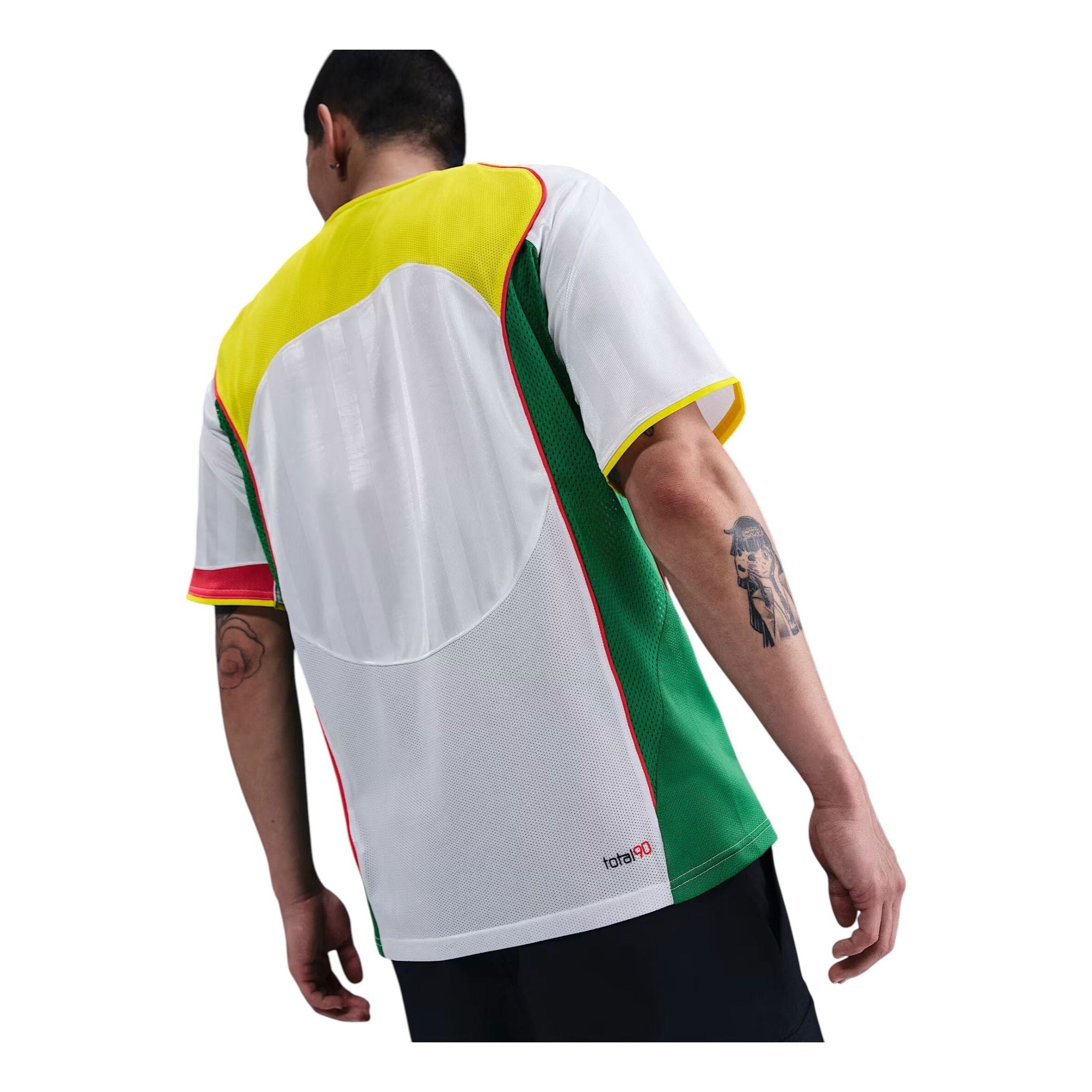 Футбольная майка Nike Total 90 Dri-FIT, цвет «белый Opti Yellow» — фото 2