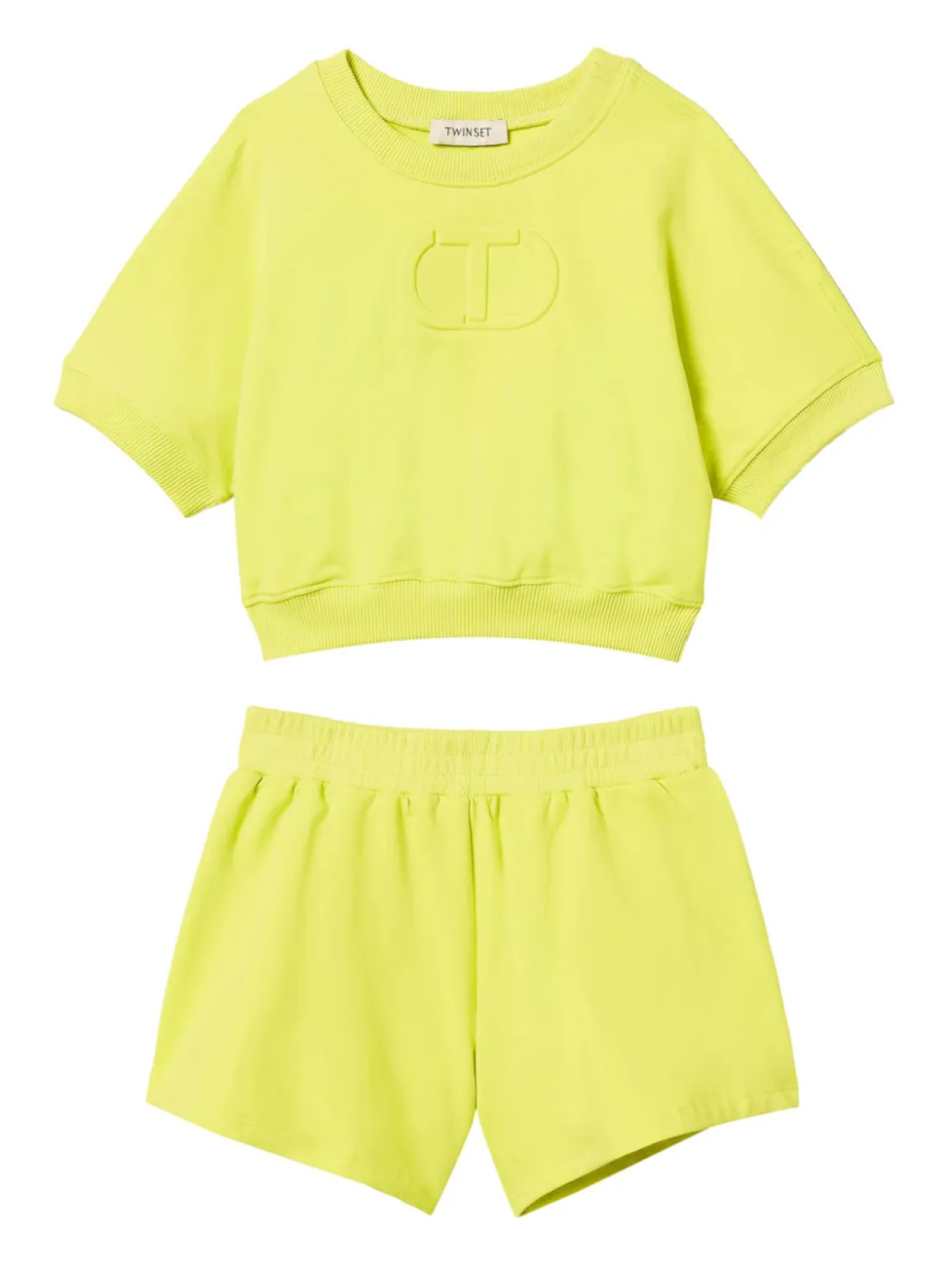 

TWINSET Детские шорты канареечно-желтого цвета TWINSET Kids, желтый