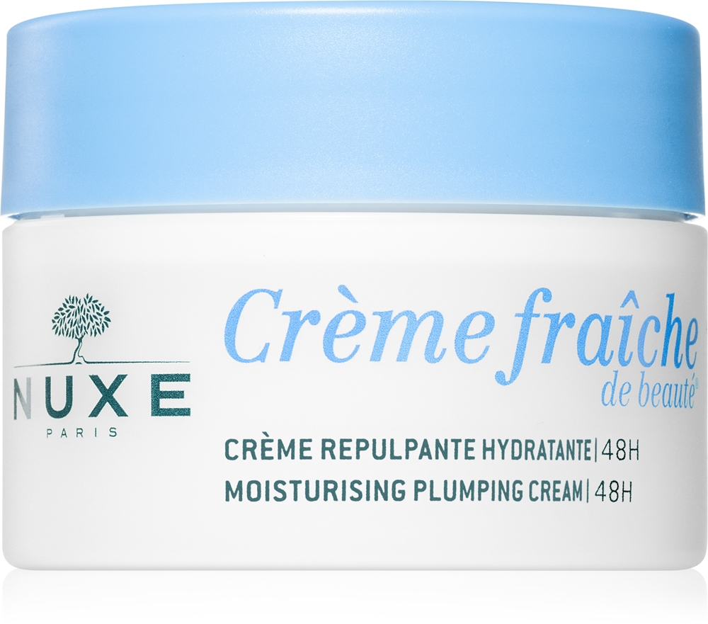 

Crème fraîche de beauté увлажняющий крем для пухлости для нормальной кожи. Nuxe, 48h 50 мл