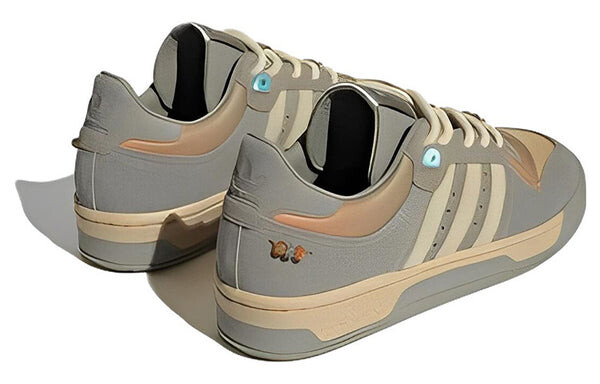 Кроссовки оригиналы rivalry низкие 86 кроссовки Adidas, серый — фото 3