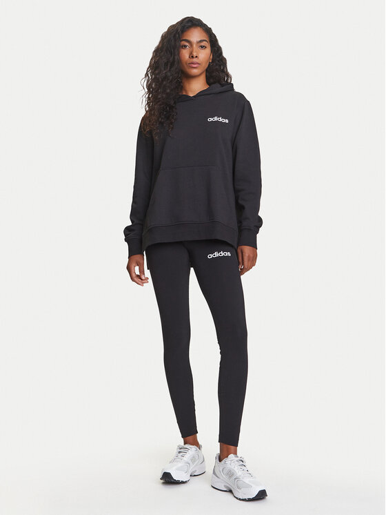 Спортивный костюм обычный крой Leisure JX0474 Adidas, черный — фото 2