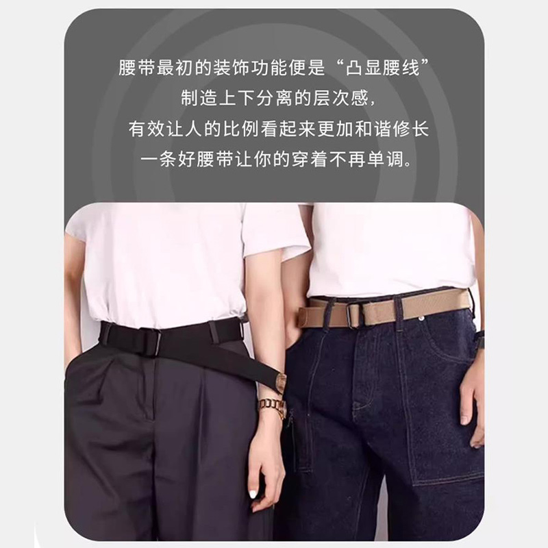 

Ремень из полиэстера Unisex 38CM WARRIOR, черный