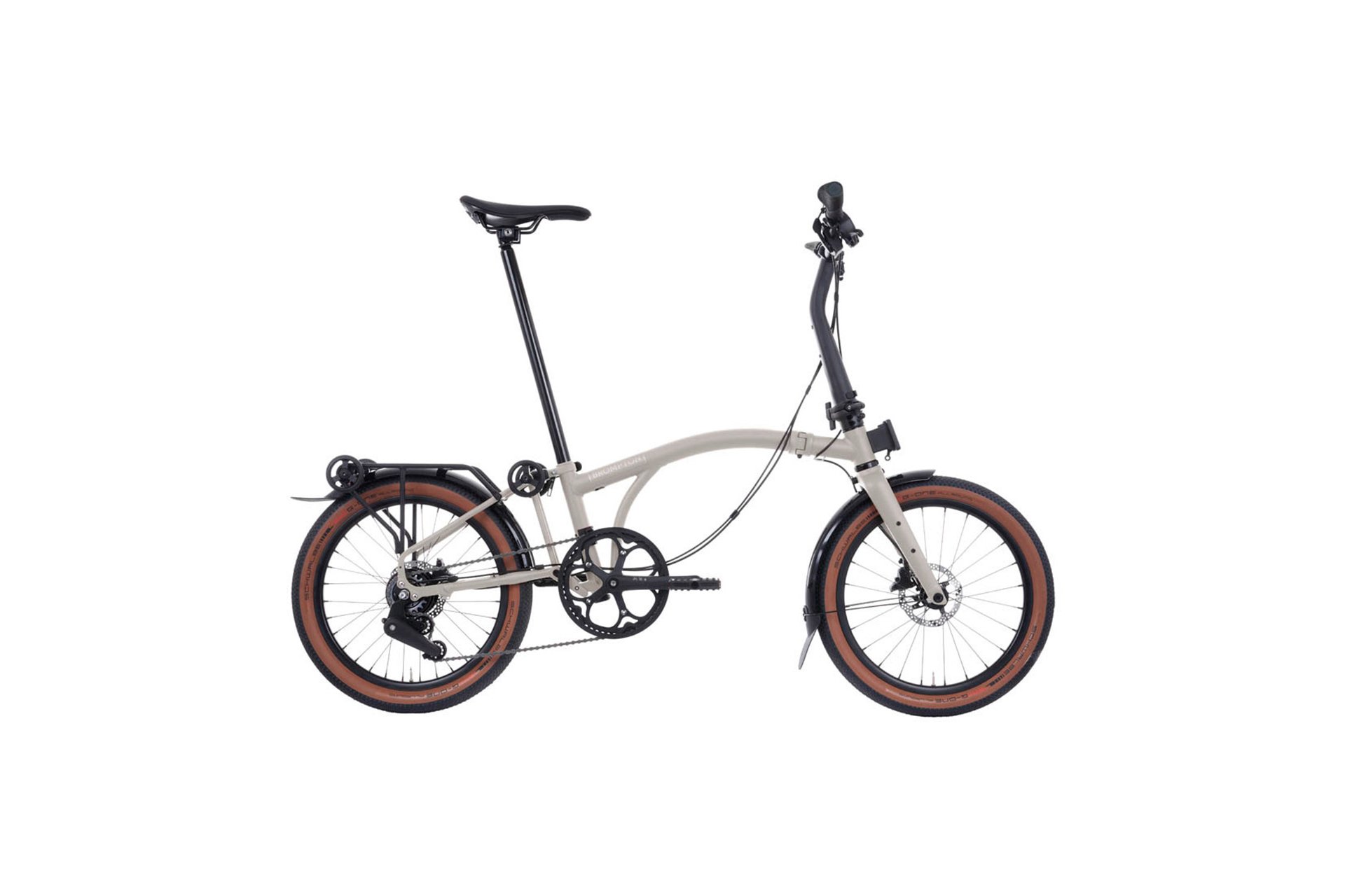 

Городской велосипед Brompton G line explore - 20 дюймов - faltrahmen - 2026, weiß | traidust white