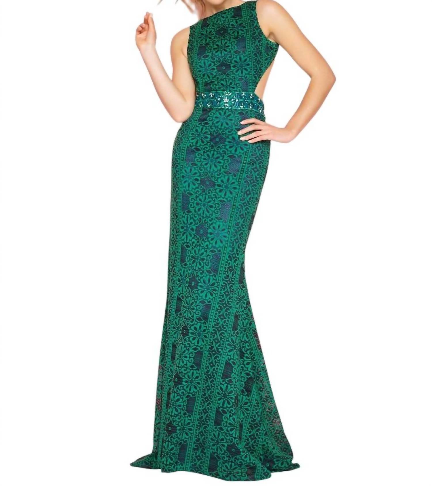 

Женское платье Mac Duggal, зеленый