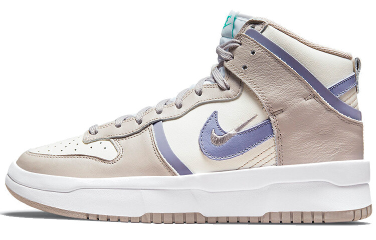 

Кроссовки Nike Dunk High Up, белый/бежевый/сиреневый