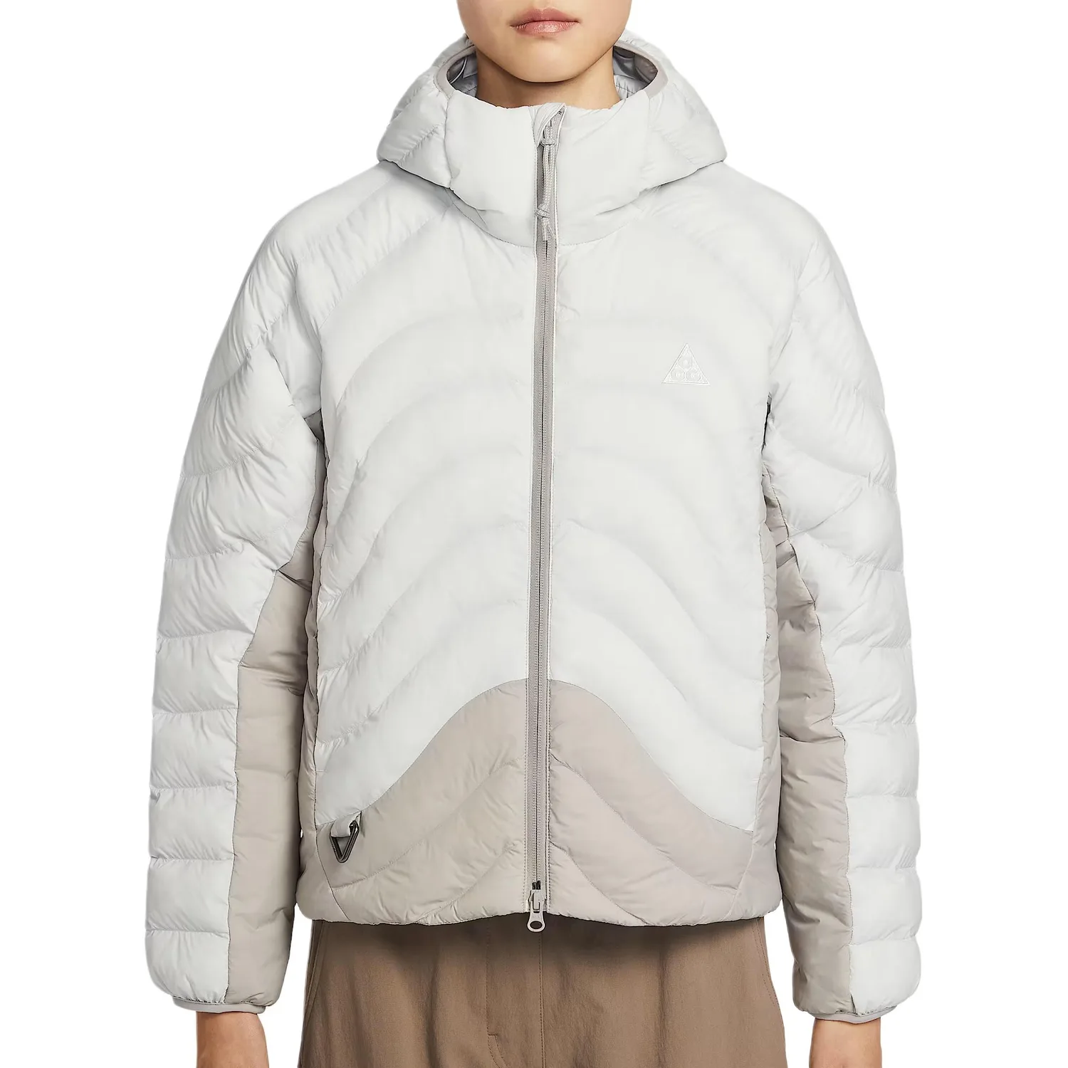 Женская куртка Therma-FIT Adv "Lava Flow" Nike, Dust Photon/Mist Gray/Dust Photon/Mountain White
