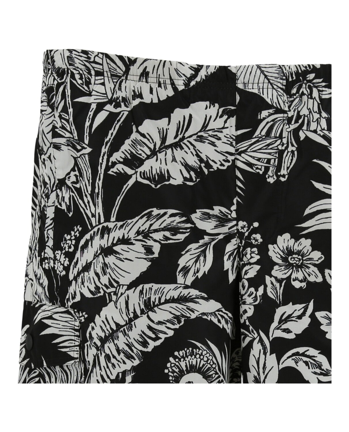 

Шорты для плавания Jungle Parrots Palm Angels, цвет Black White