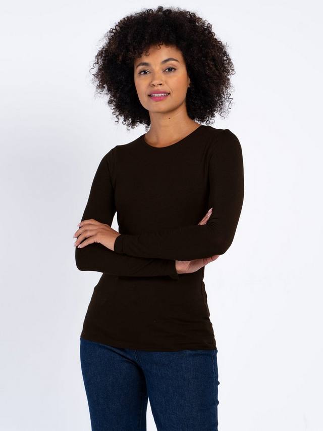 

Футболка с гладким круглым вырезом, Espresso Celtic & Co., Espresso