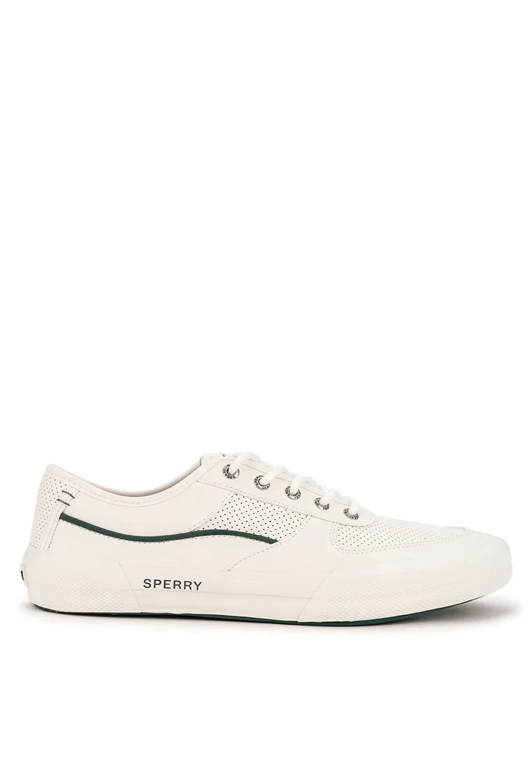 Кроссовки мужские Soltide Sperry, кремовый/зеленый
