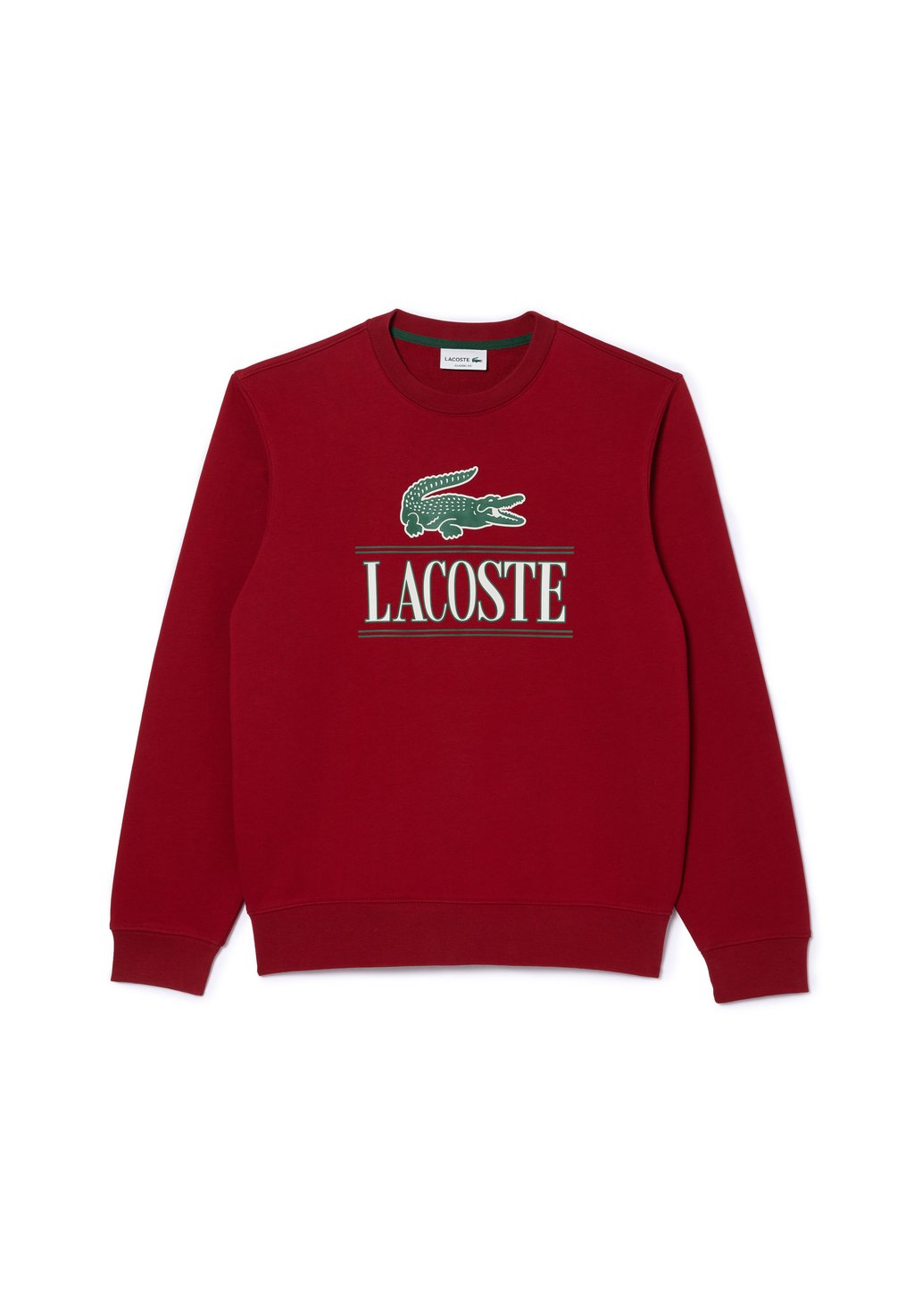 

Толстовка Lacoste, бордовый