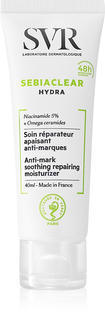 

Успокаивающий и увлажняющий крем Sebiaclear Hydra для проблемной кожи Svr, 40 мл