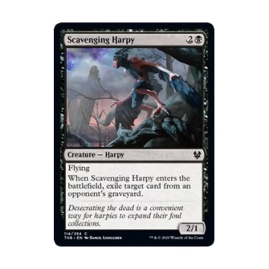 

CCG Гарпия-мусорщица (клавиша C), MTG - Theros Beyond Death