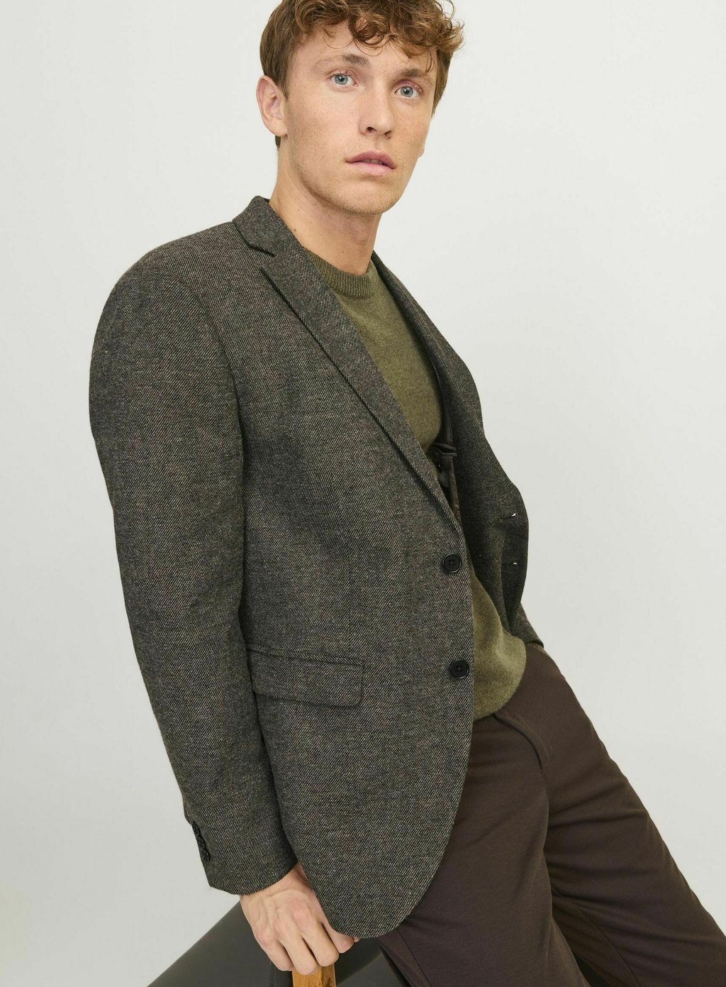 

Пиджак-блейзер EINREIHIGER JPRWINTER Jack & Jones PREMIUM, черный