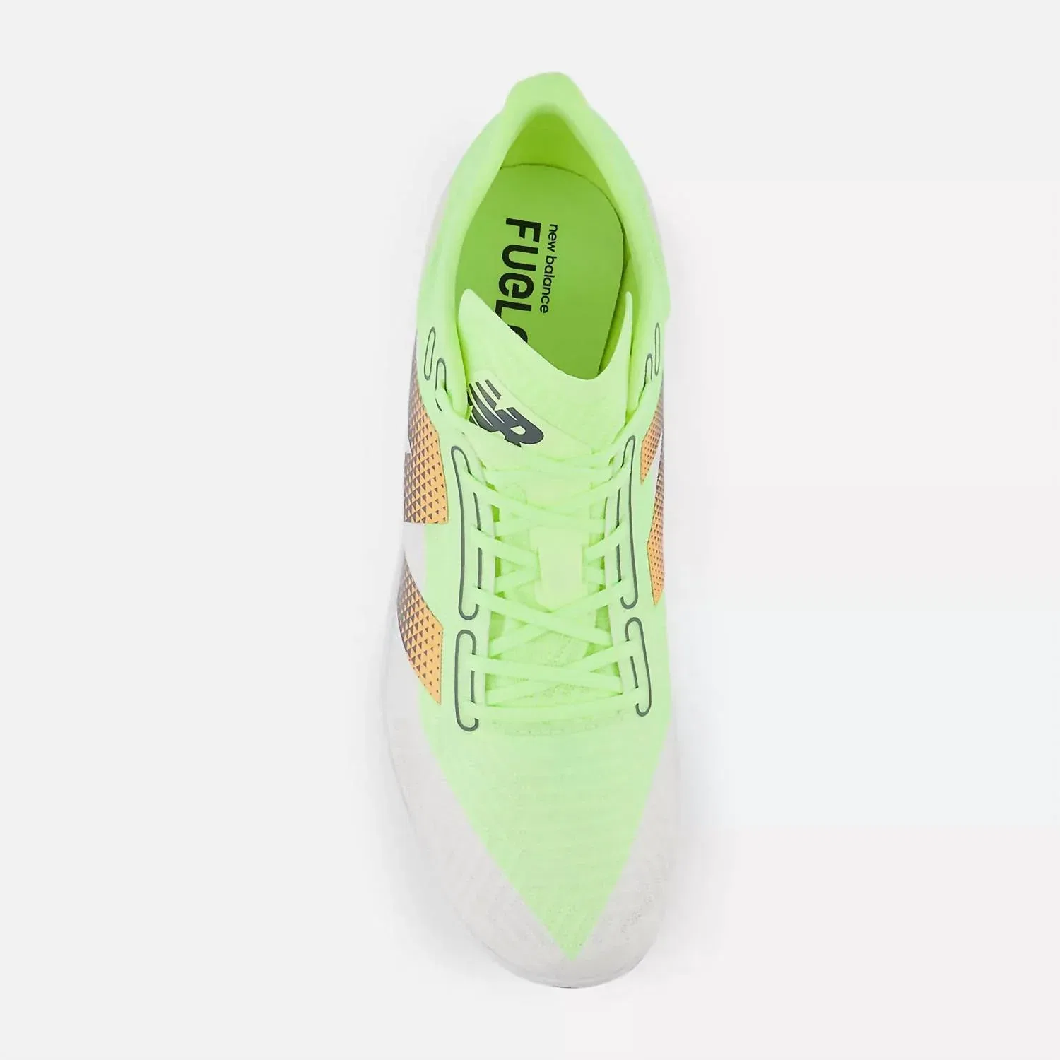 New Balance Мужские кроссовки Fuelcell MD500 V9 ​​Track Shoes зелено-серого цвета — фото 4