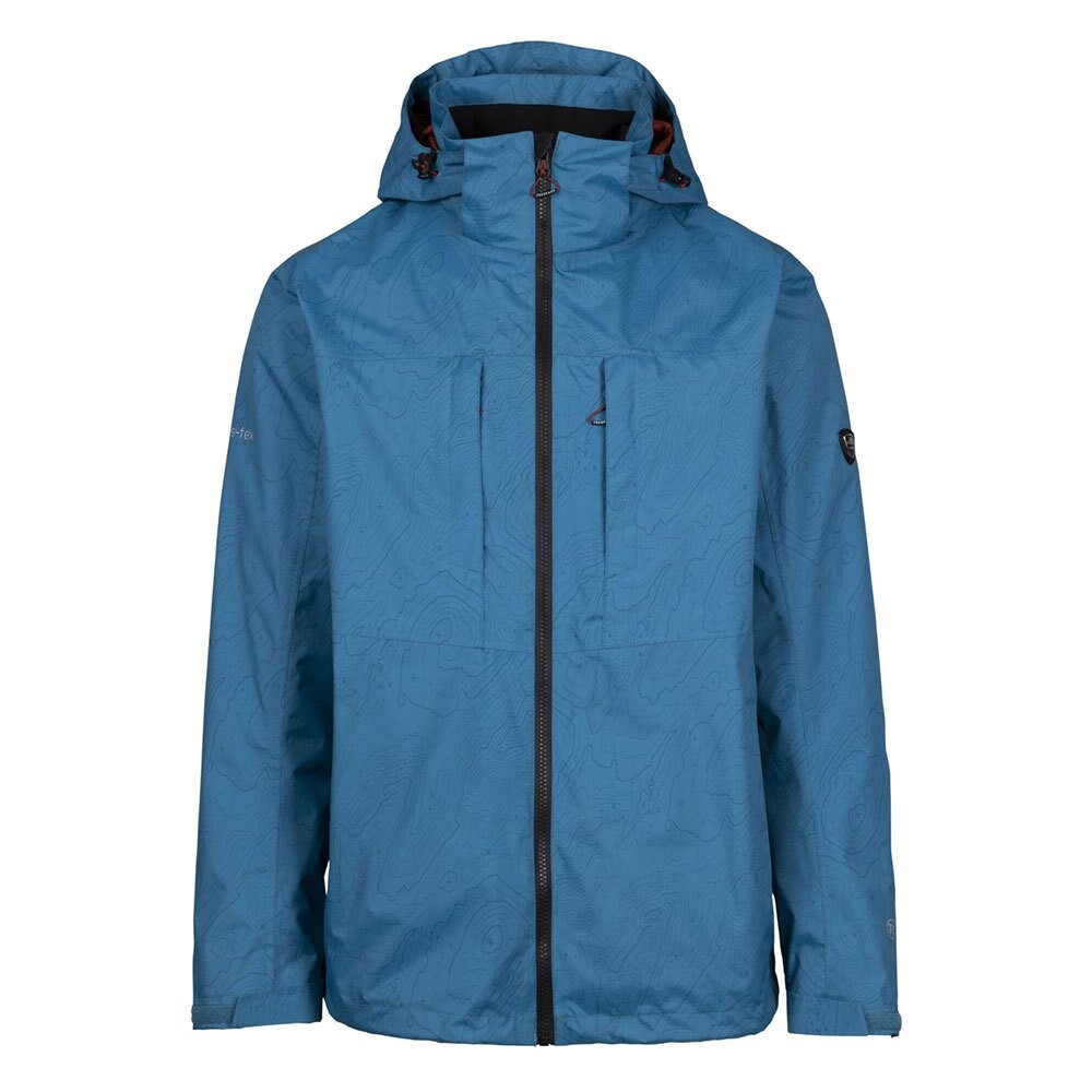 

Куртка Trespass Cullahill Full Zip Rain, синий