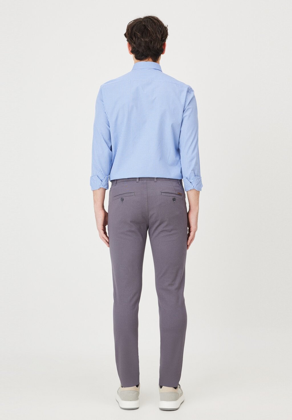 

Чино Slim Fit Side Pocket AC&CO / ALTINYILDIZ CLASSICS, антрацит