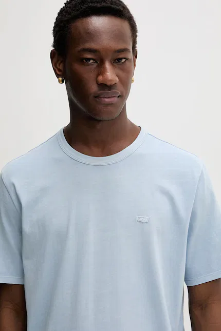 Футболка хлопковая Original Tee Levi's, синий — фото 4