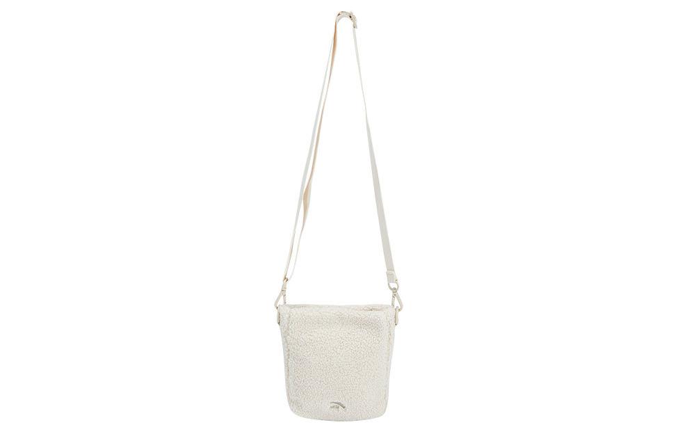 

ANTA Женская сумка через плечо из ткани светлого бежевого белого цвета, Light Beige White