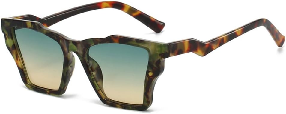 

Женские солнцезащитные очки с градиентным покрытием, защита от ультрафиолета UV400, для занятий спортом на открытом воздухе, бега и езды на велосипеде generic, Flower-greenbrown