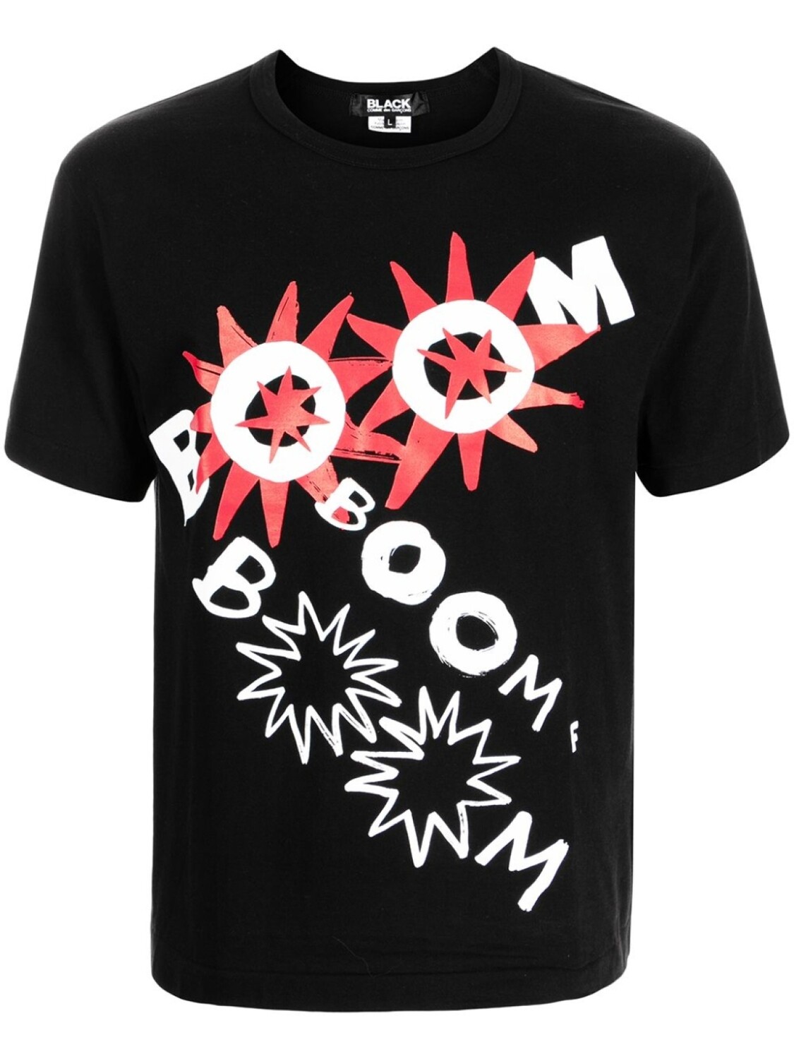 

Футболка Boom с графичным принтом Black Comme Des Garçons, черный