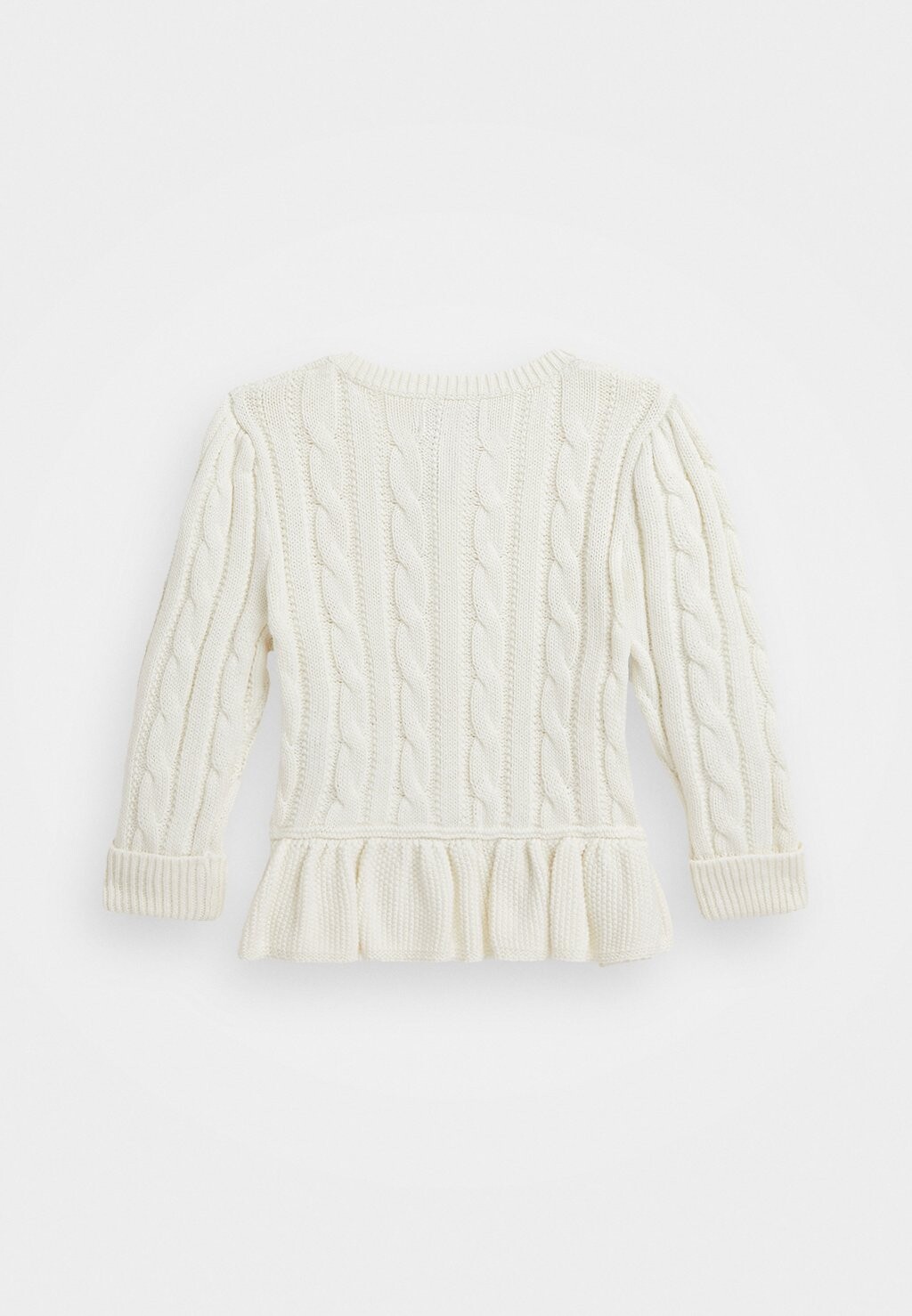 

Кардиган COTTON PEPLUM CARDIGAN Ralph Lauren, белый