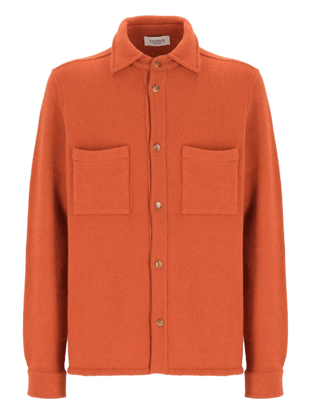 

Куртка-рубашка с карманами в рубчик Laneus, оранжевый