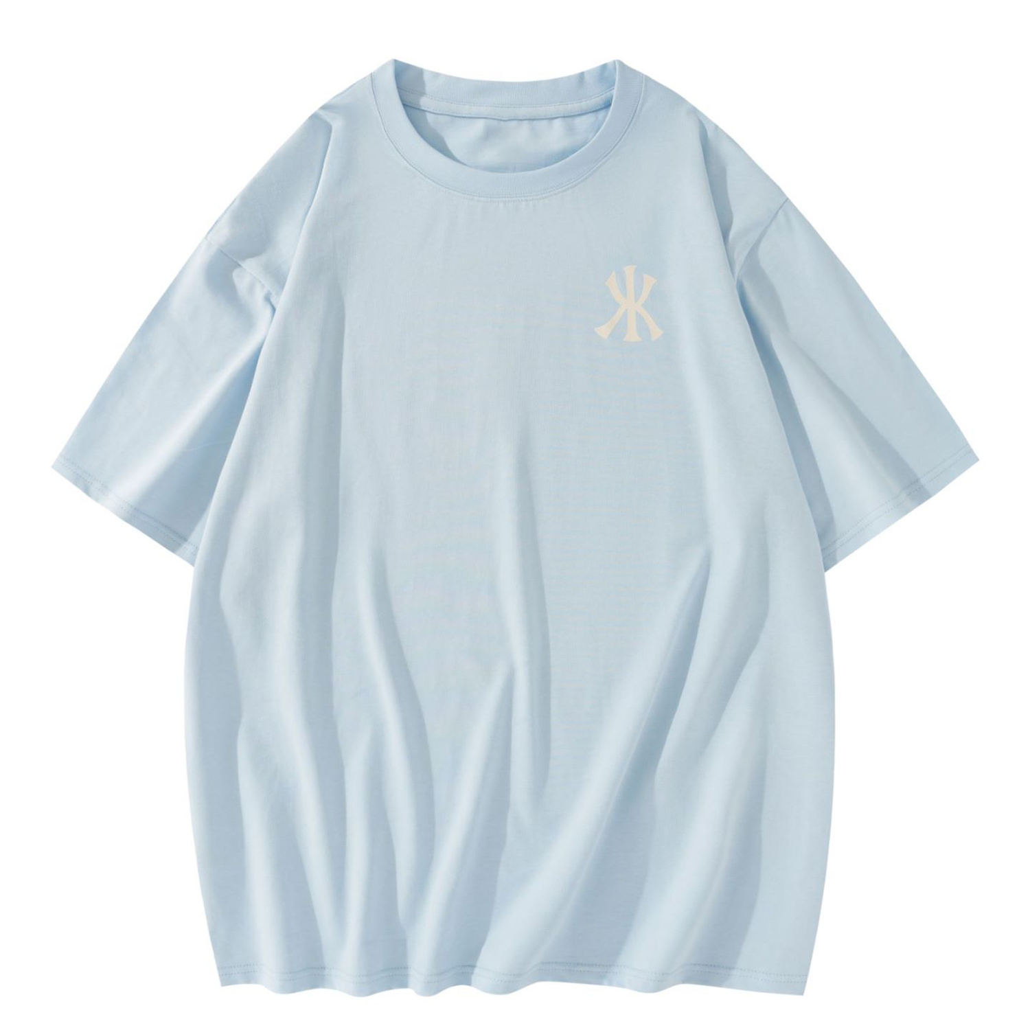 

Футболка с рукавом дроп-шоулдер унисекс Kawasaki, синий