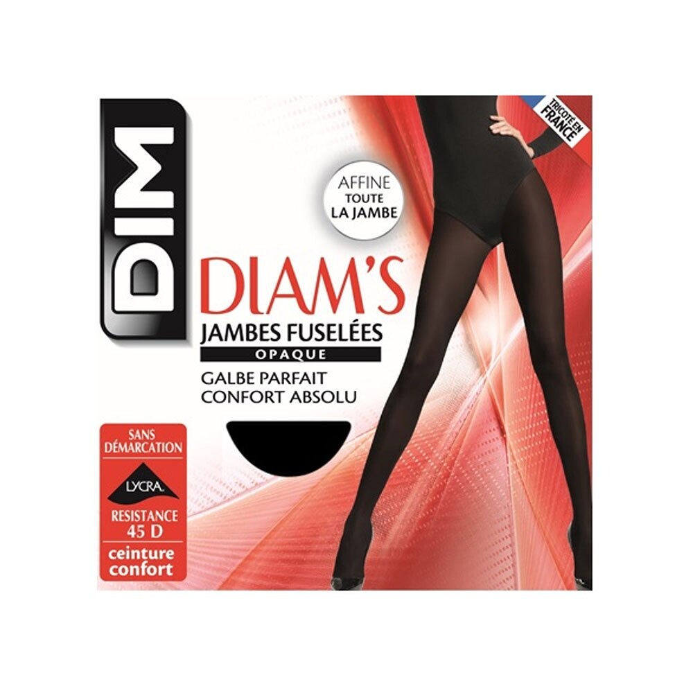 

Тайтсы Dim Paris Diam´s Jambes Fuselées Shaping, черный