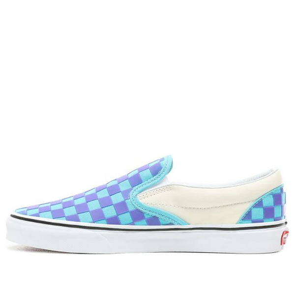 

Кроссовки thermochrome checker classic slip-on blue Vans, синий