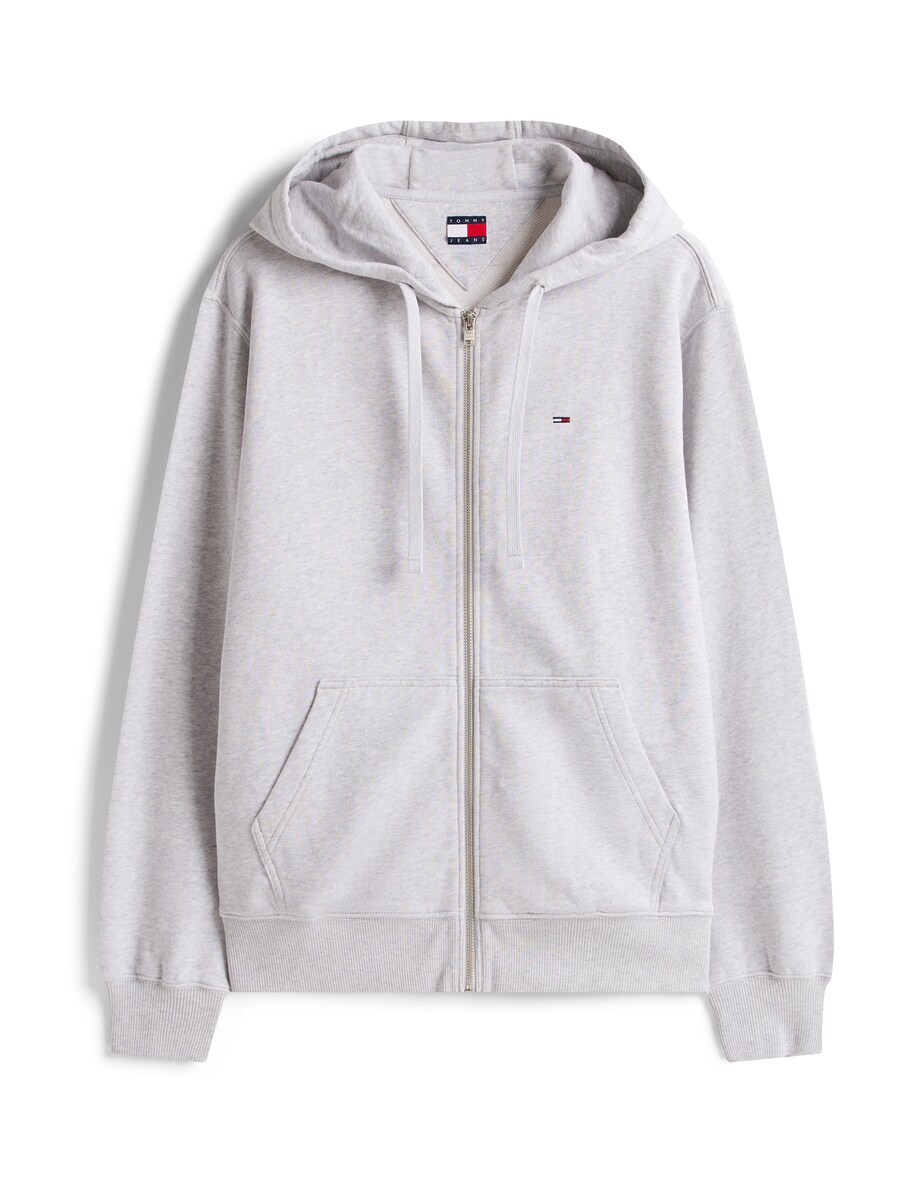 

Толстовка с капюшоном на молнии Tommy Jeans, светло-серый