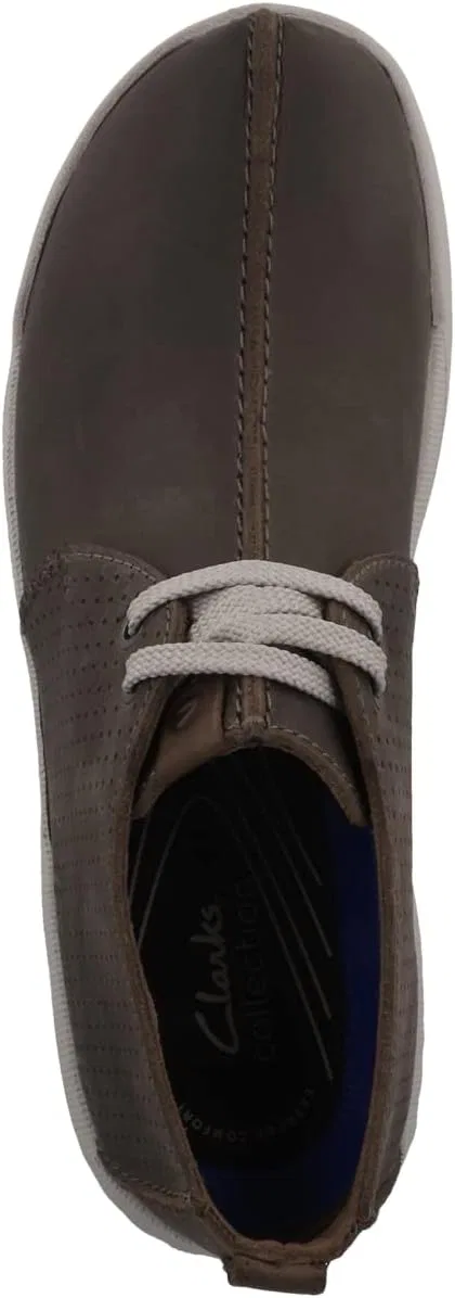 Мужские кроссовки Clarks Driftway Seam Trainers, Beeswax Leather — фото 2