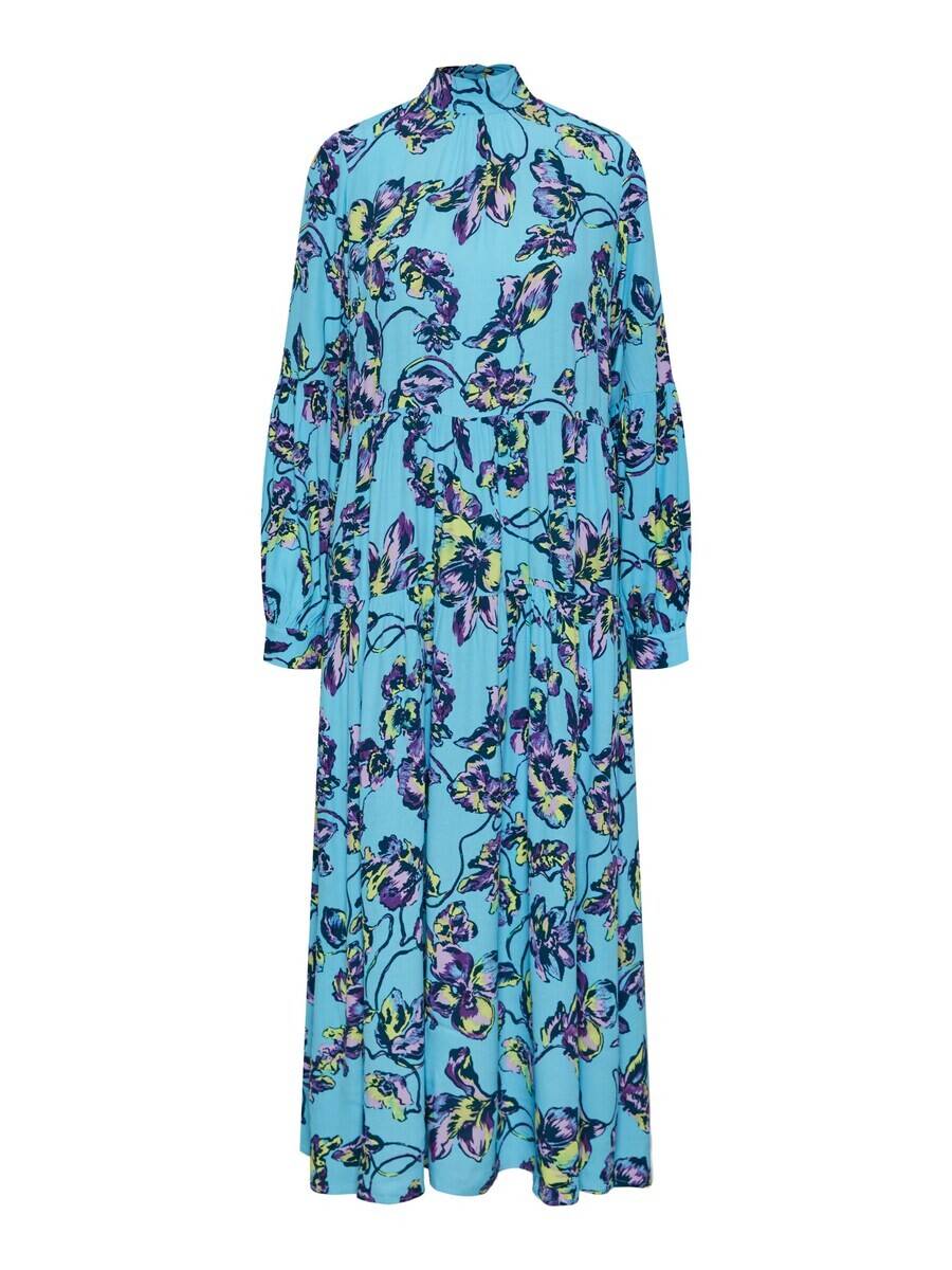 

Платье макси YAS Dress Topaz, светло-синий
