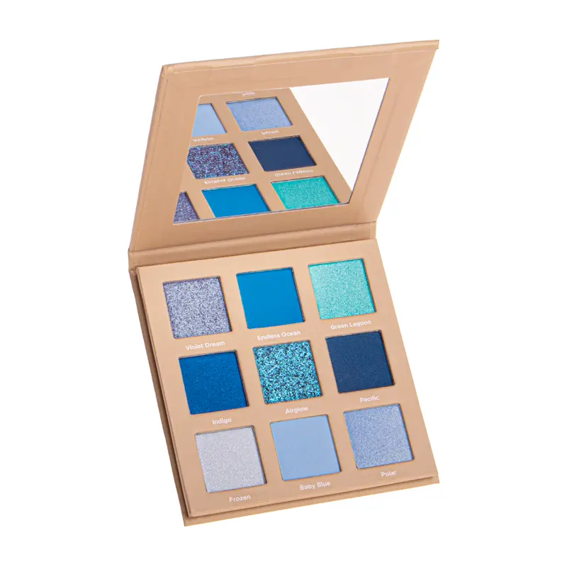 

Веганская палетка теней для век Color Care Blue Ocean, 22,5 гр