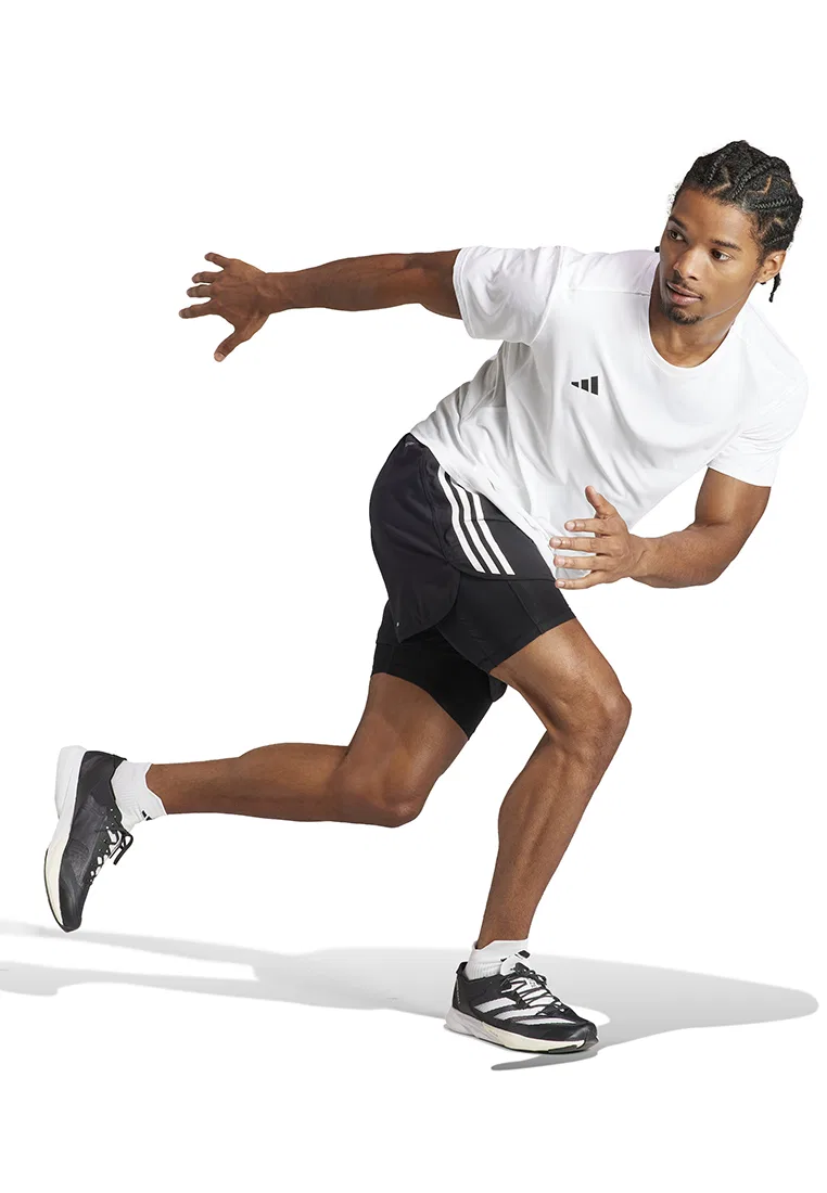 Футболка беговая, Adizero Essentials, Adidas, белый — фото 3