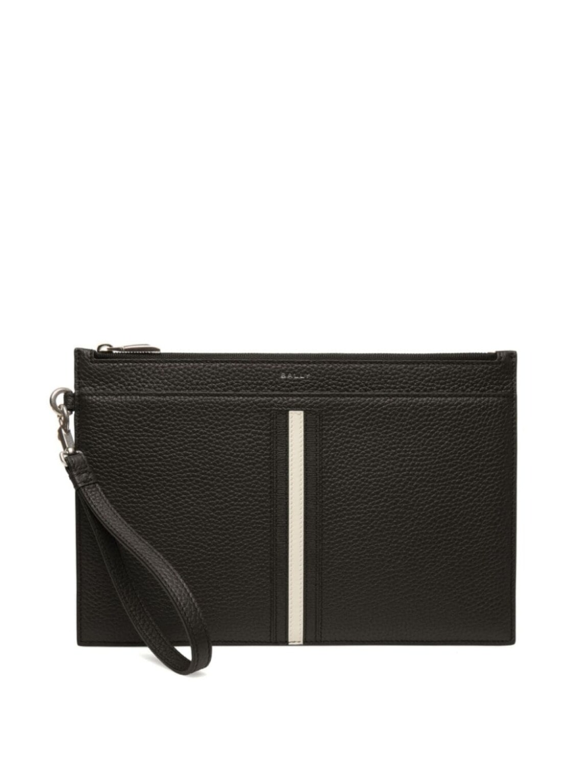 

Bally кошелек-конверт Ribbon на молнии, черный