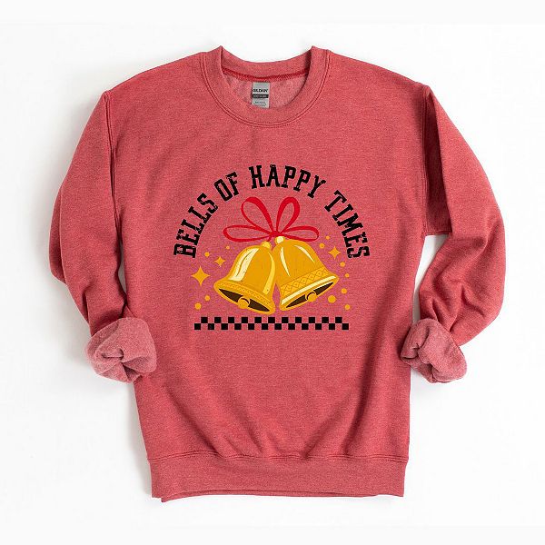 

Свитшот Bells of happy times Simply Sage Market, Heather Red, Зеленый, Свитшот Bells of happy times Simply Sage Market, Heather Red