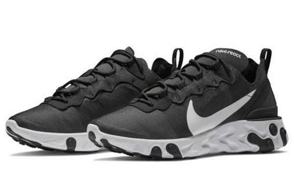 Кроссовки реагируют на элемент 55 Nike, черный — фото 3
