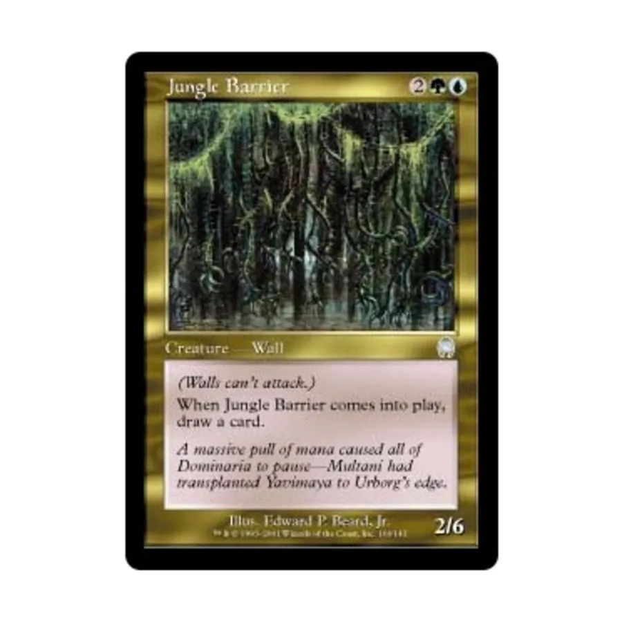 

CCG Барьер Джунглей (U), MTG - Apocalypse