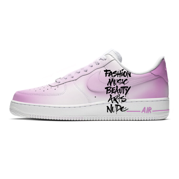 

Обувь для скейтбординга Air Force 1 для детей, начальная школа Nike, розовый