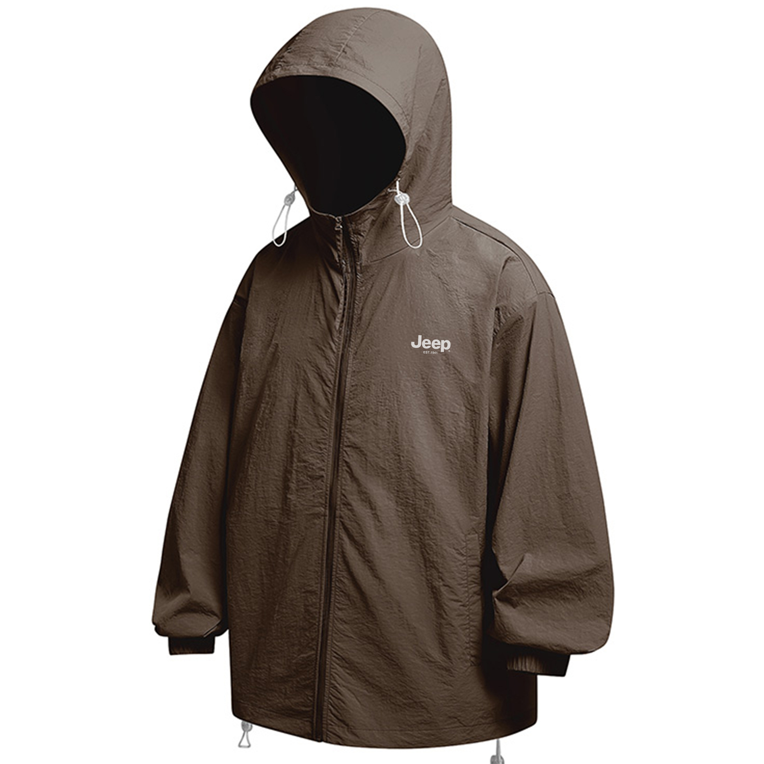 

Дышащая и быстросохнущая одежда с защитой от ультрафиолета Unisex Jeep, hill коричневый