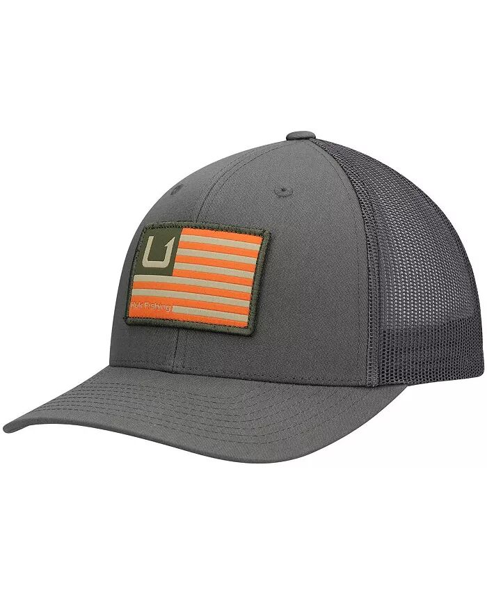 

Мужская бейсболка-кепка Huks and Bars Trucker Snapback от Olive
