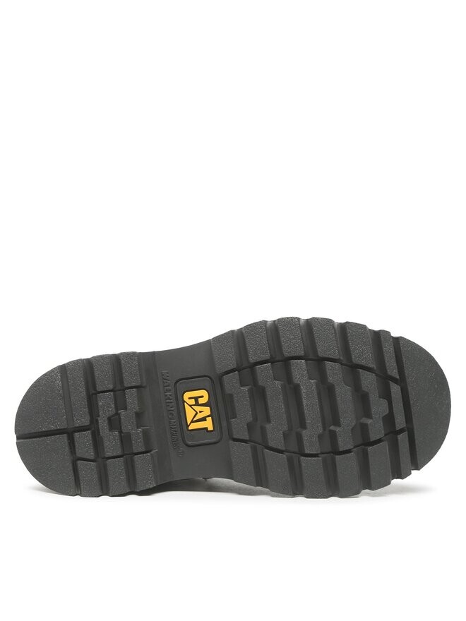 Ботинки женские Caterpillar высокие на шнуровке, черный — фото 4