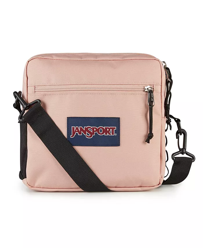

Центральная адаптивная сумка через плечо Jansport, розовый