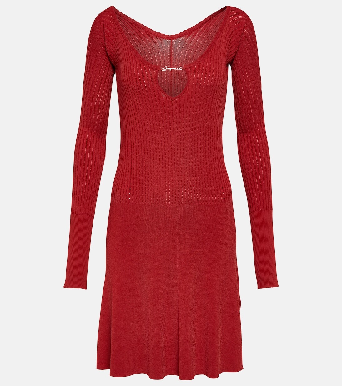 

Мини-платье с открытыми плечами la mini robe pralu Jacquemus, черный
