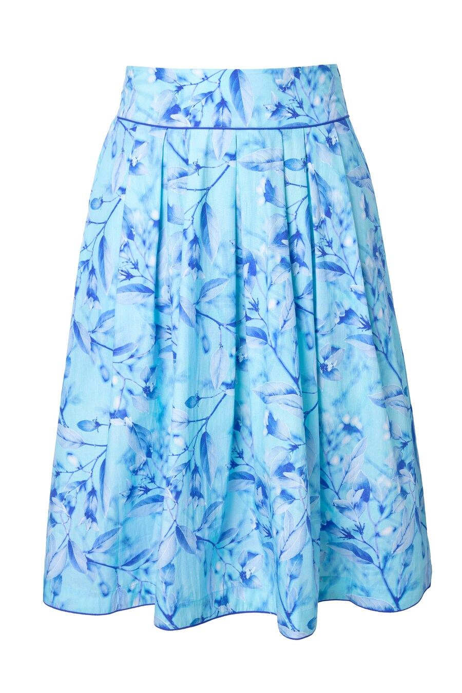 

Юбка Ulla Popken, цвет Aqua/Royal blue